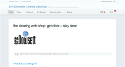 Desktop Screenshot of clearingwebshop.com