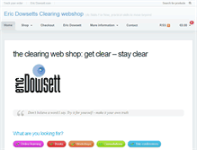 Tablet Screenshot of clearingwebshop.com